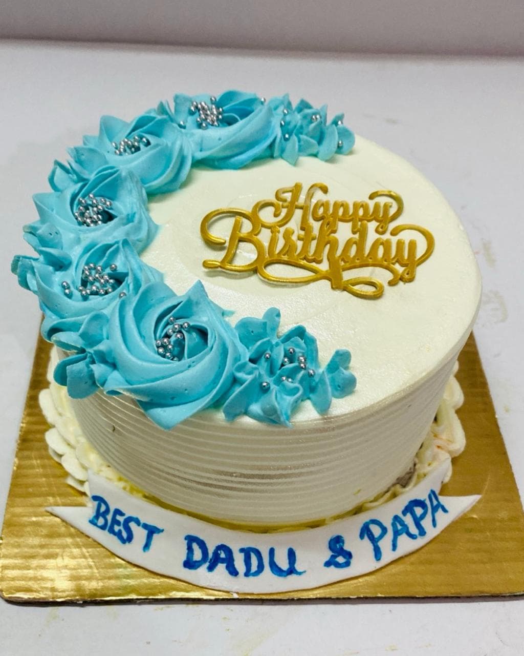 Butterscotch cake real photograph 11