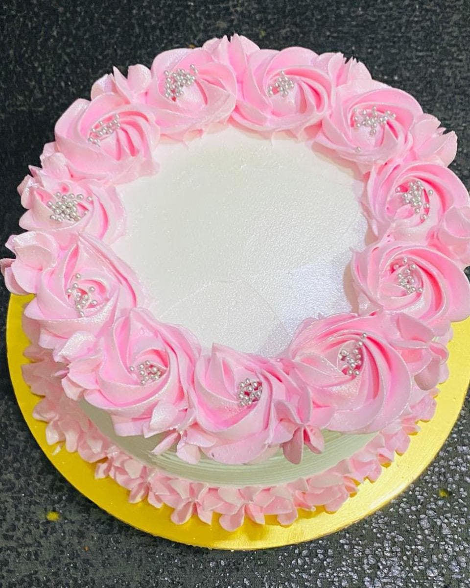 Butterscotch cake real photograph 4