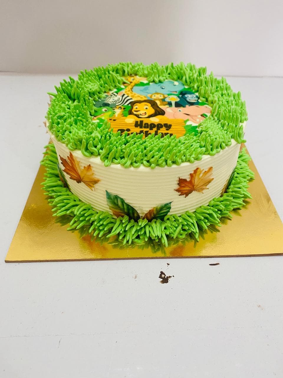 Butterscotch cake real photograph 5