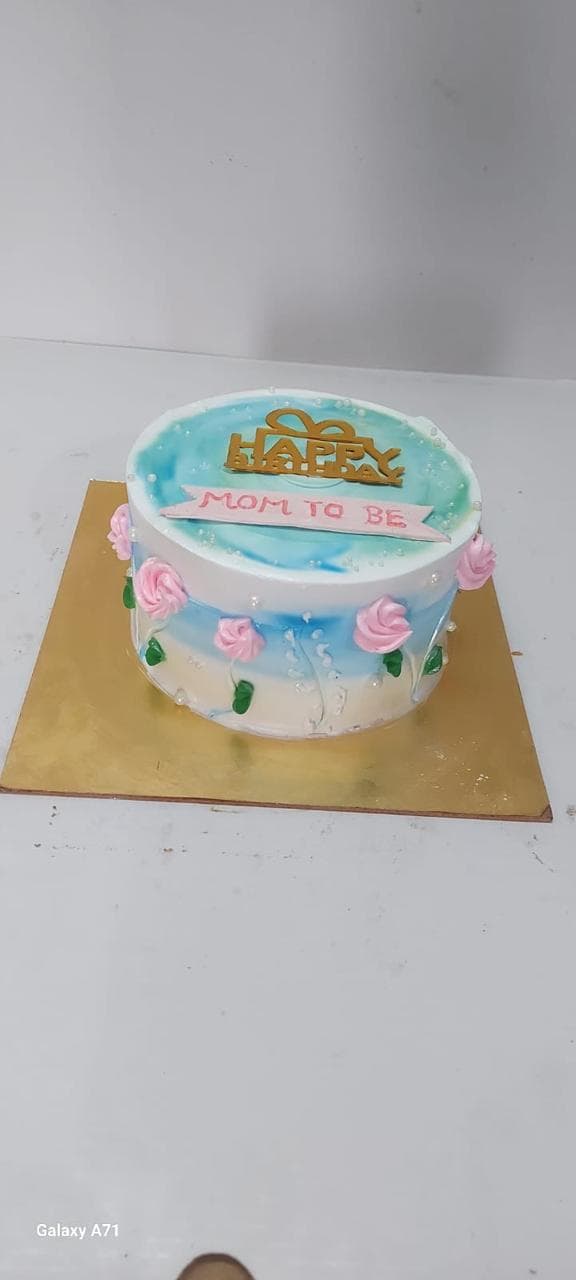 Vanilla cake real photograph 2